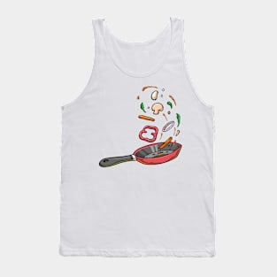 Pan with Vegetables Tank Top